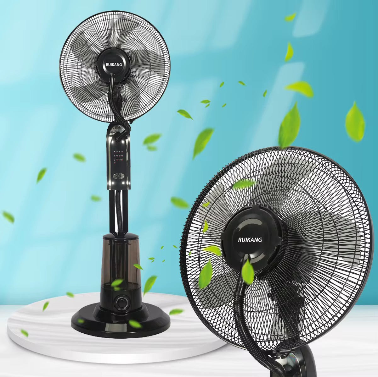 🌬️ VENTILATEUR BRUMISATEUR RUIKANG – LA FRAÎCHEUR ULTIME POUR LES FORTES CHALEURS