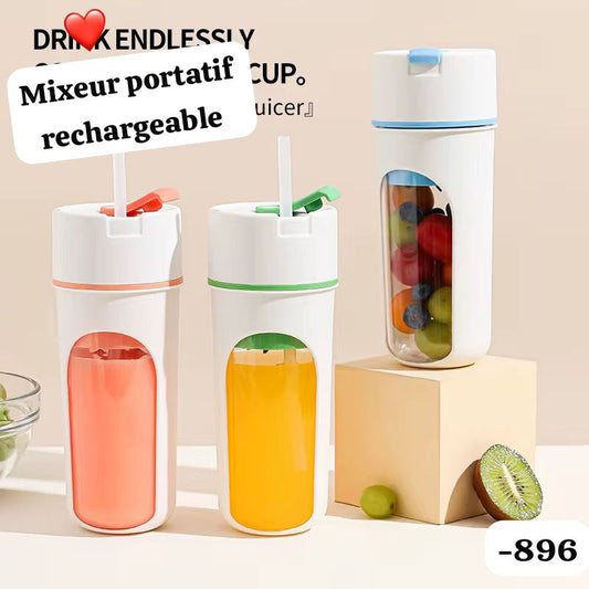 Mixeur portable avec pipette 2-en-1