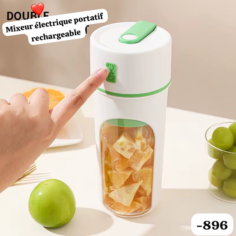 Mixeur portable avec pipette 2-en-1