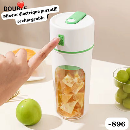 Mixeur portable avec pipette 2-en-1