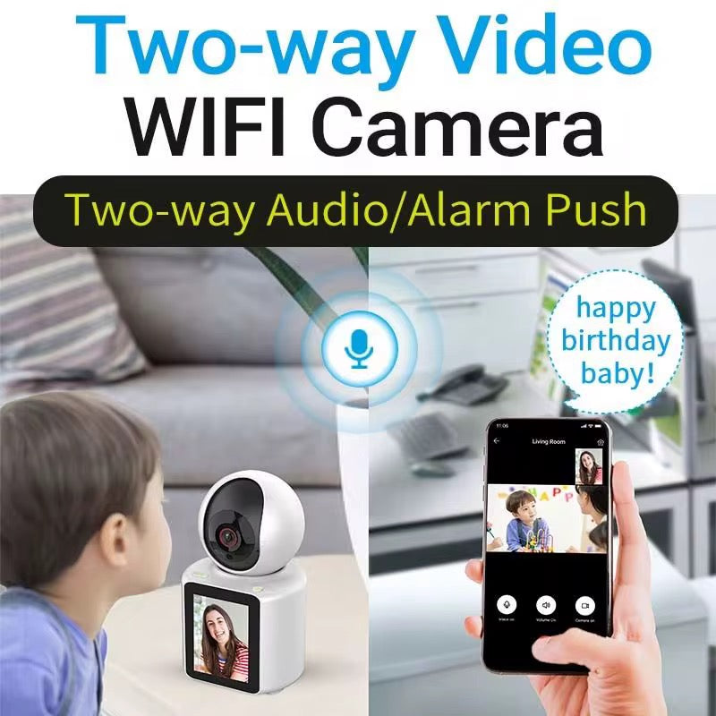 Caméra de surveillance Intelligente 1080P caméra d’appels vidéos
