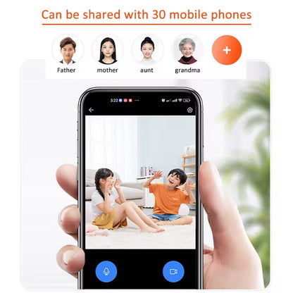 Caméra de surveillance Intelligente 1080P caméra d’appels vidéos