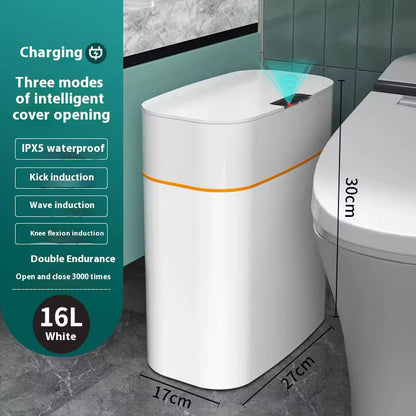 Poubelle intelligente avec couvercle automatique