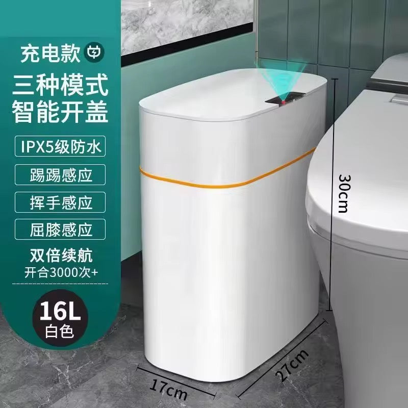 Poubelle intelligente avec couvercle automatique