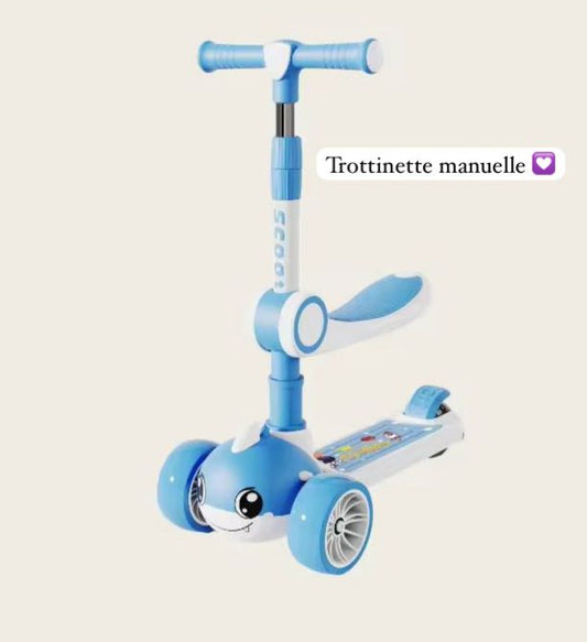 Trottinette Enfant 3 Roues – Modèle Évolutif