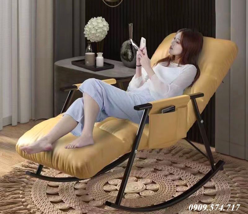 ✨ Fauteuil de Bascule pour Relax & Rocking Chair Premium – Confort Absolu pour Votre Salon