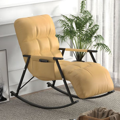 ✨ Fauteuil de Bascule pour Relax & Rocking Chair Premium – Confort Absolu pour Votre Salon