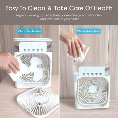 Refroidisseur d’air ventilateur 3-en-1 mini clim
