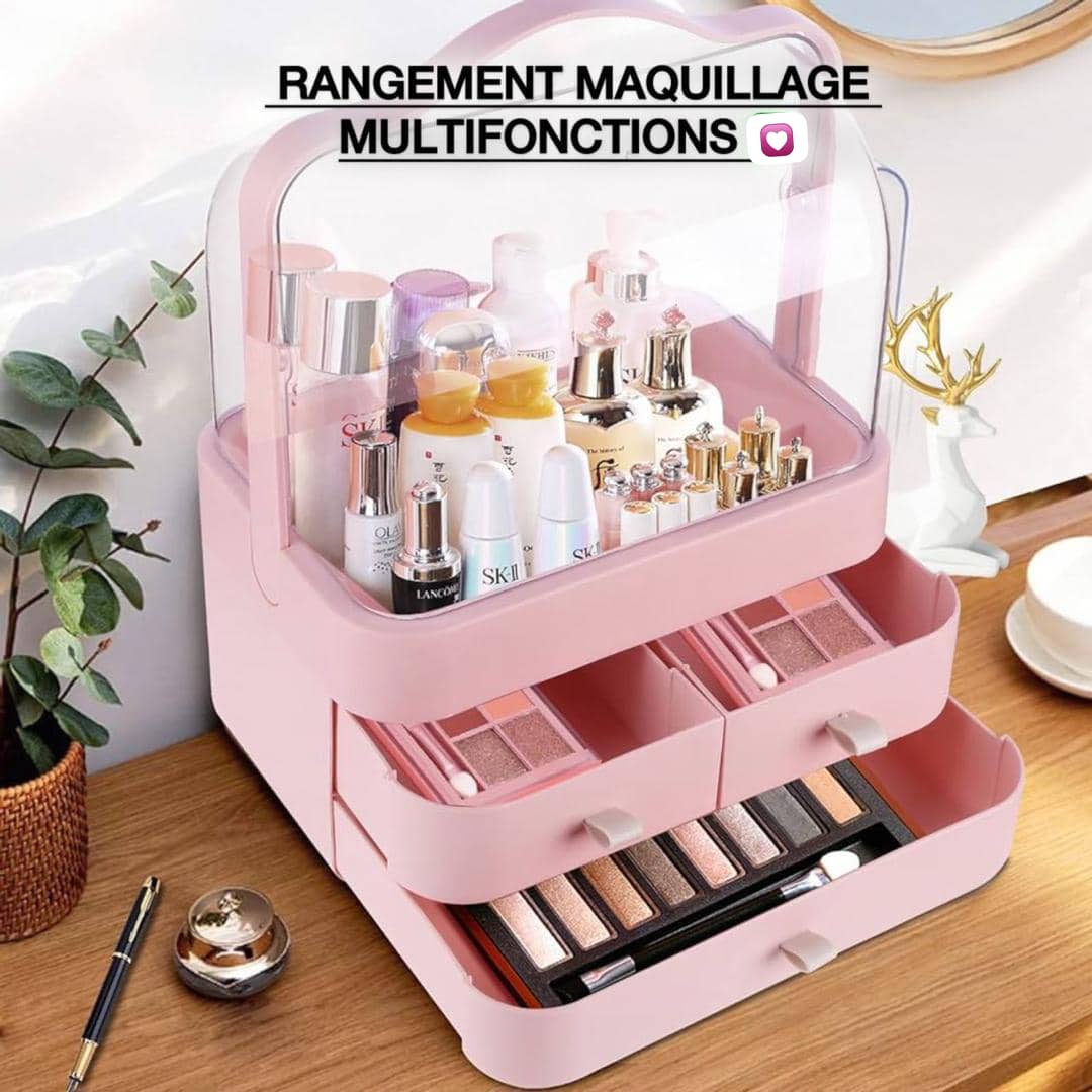 Rangement maquillage multifonctions