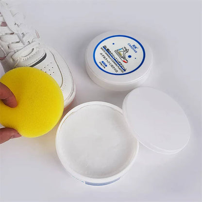 Crème Nettoyante pour Chaussures – Redonnez vie à vos baskets blanches
