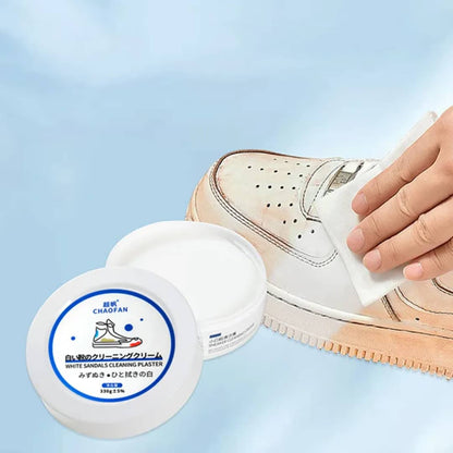 Crème Nettoyante pour Chaussures – Redonnez vie à vos baskets blanches