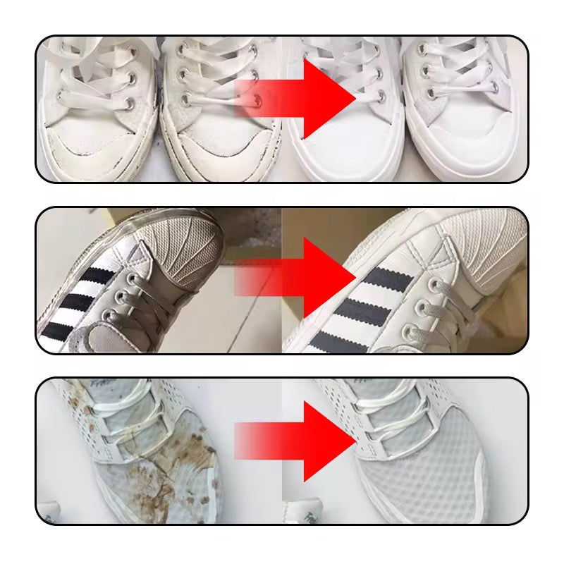 Crème Nettoyante pour Chaussures – Redonnez vie à vos baskets blanches