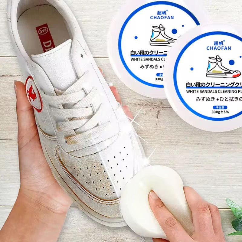 Crème Nettoyante pour Chaussures – Redonnez vie à vos baskets blanches
