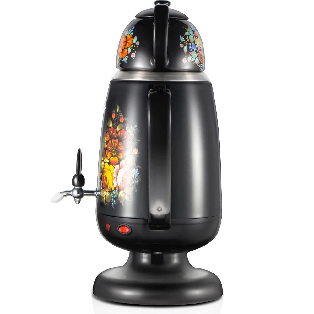 Théière électrique Samovar automatique en acier inoxydable de 3,5 L avec contrôle de la température bouilloire turque russe