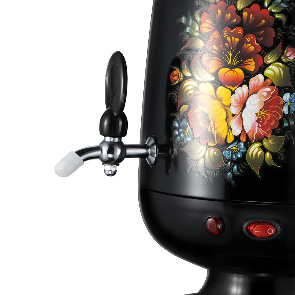 Théière électrique Samovar automatique en acier inoxydable de 3,5 L avec contrôle de la température bouilloire turque russe