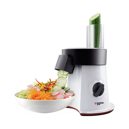 🥕 Coupe-légumes électrique 5 en 1 – Rapide, pratique et sans effort !