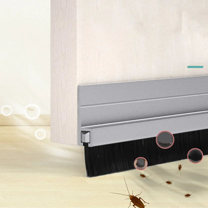 Bas de porte isolant contre les insectes et les rongeurs