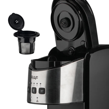 Machine à café expresso intelligente à capsule ou à poudre machine automatique