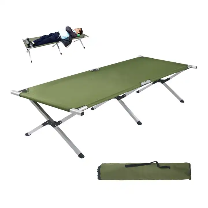 Lit de camping pliable portable