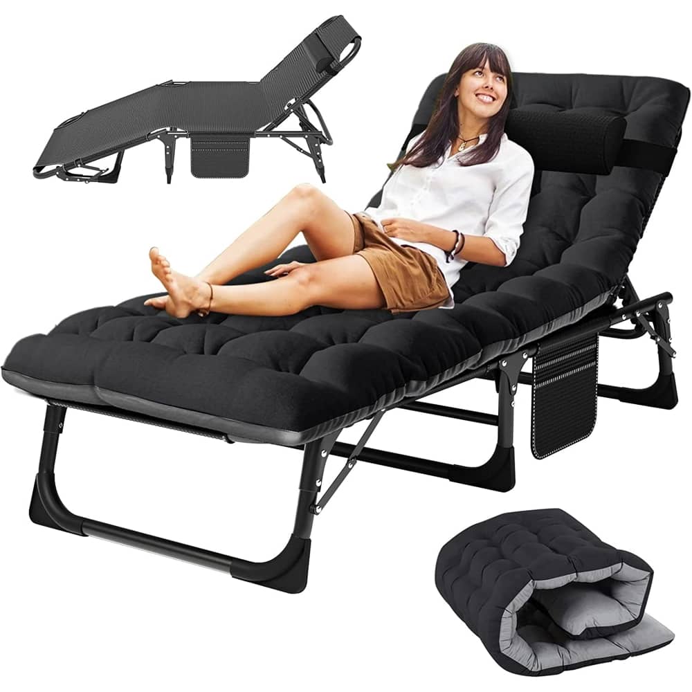 Lit de camping pliable 3-en-1 VIP
