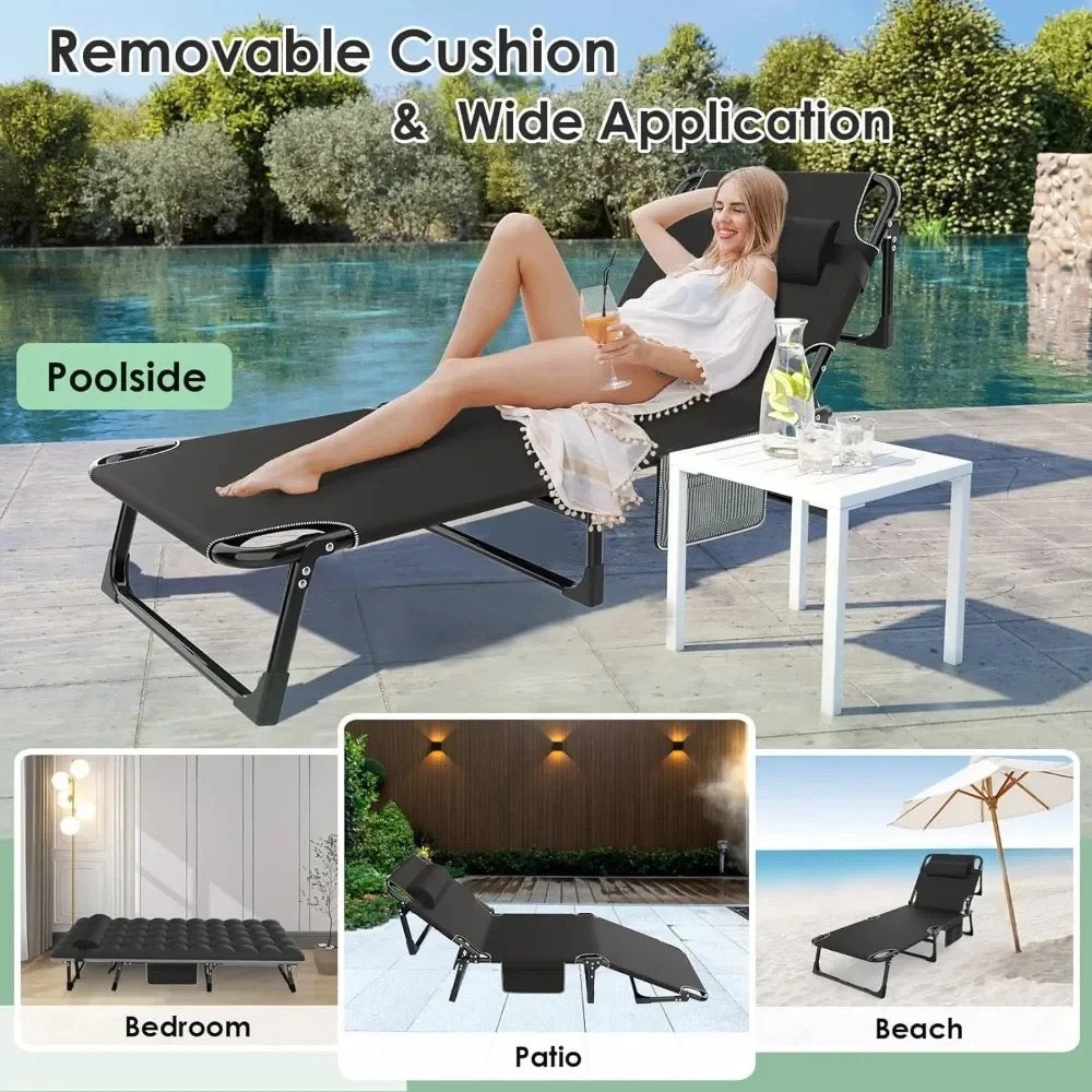 Lit de camping pliable 3-en-1 VIP