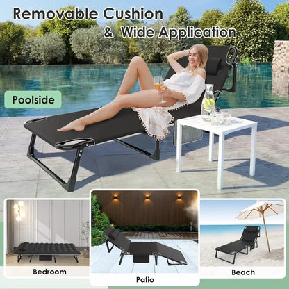 Lit de camping pliable 3-en-1 VIP