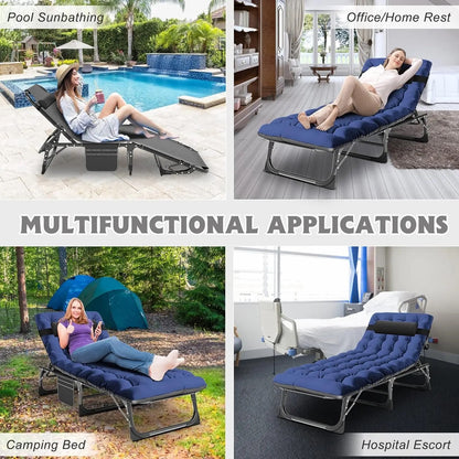 Lit de camping pliable 3-en-1 VIP