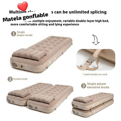 Matelas Gonflable VIP 1 place très robuste et confortable